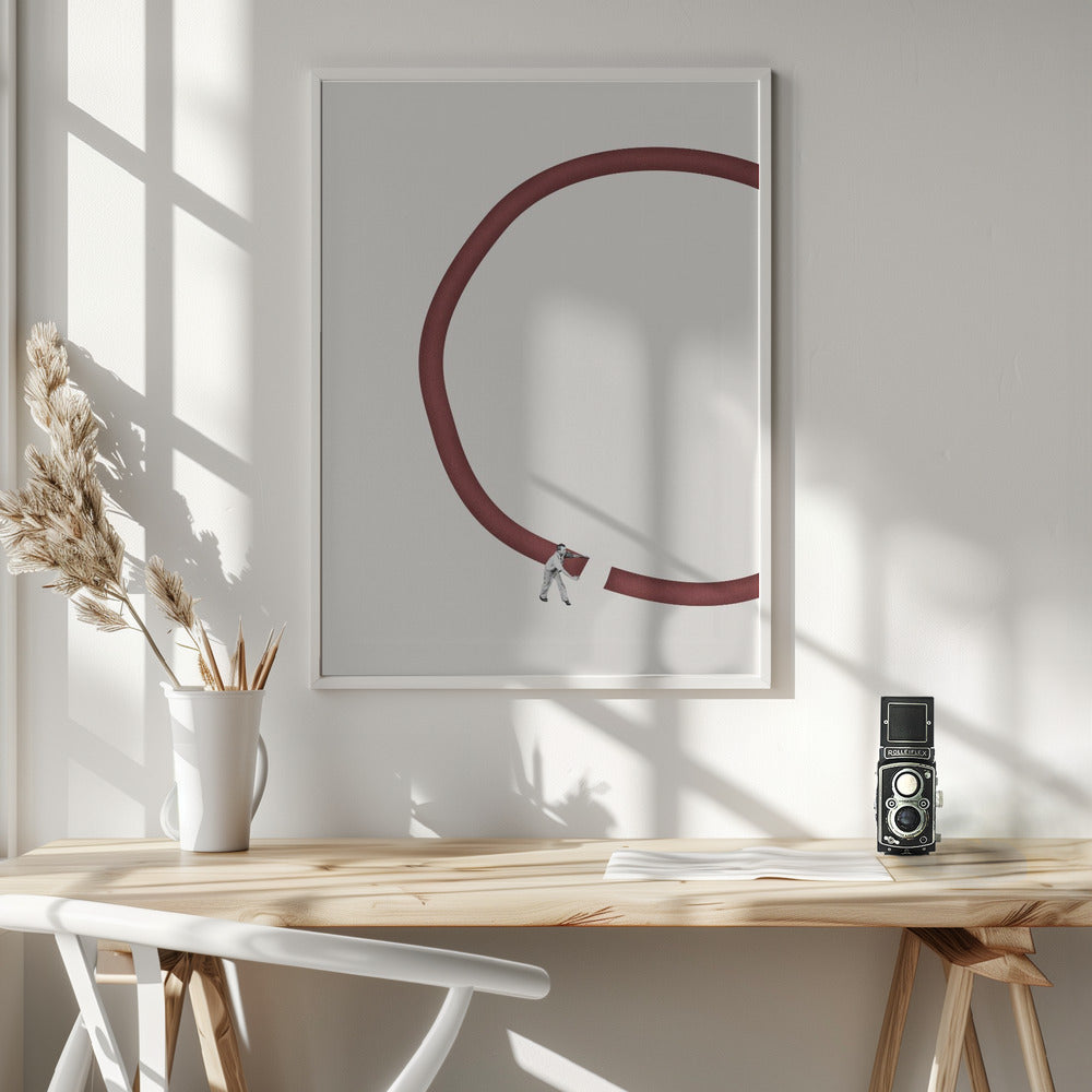 Let's reconnect - Poster / Art Print - interiör