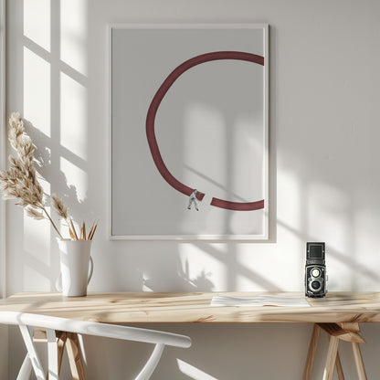 Let's reconnect - Poster / Art Print - interiör