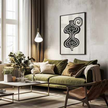 BOHO I - Poster / Art Print - interiör