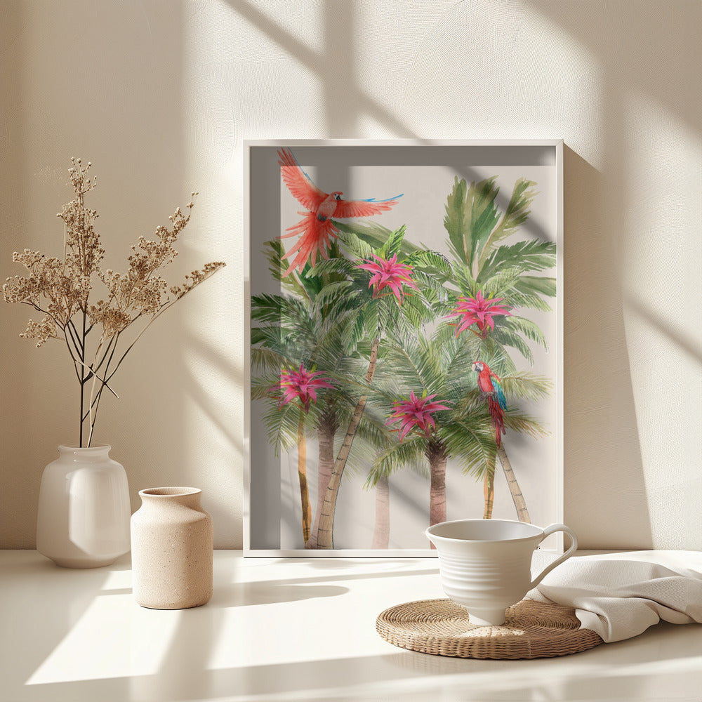 Guacamayas - Poster / Art Print - interiör