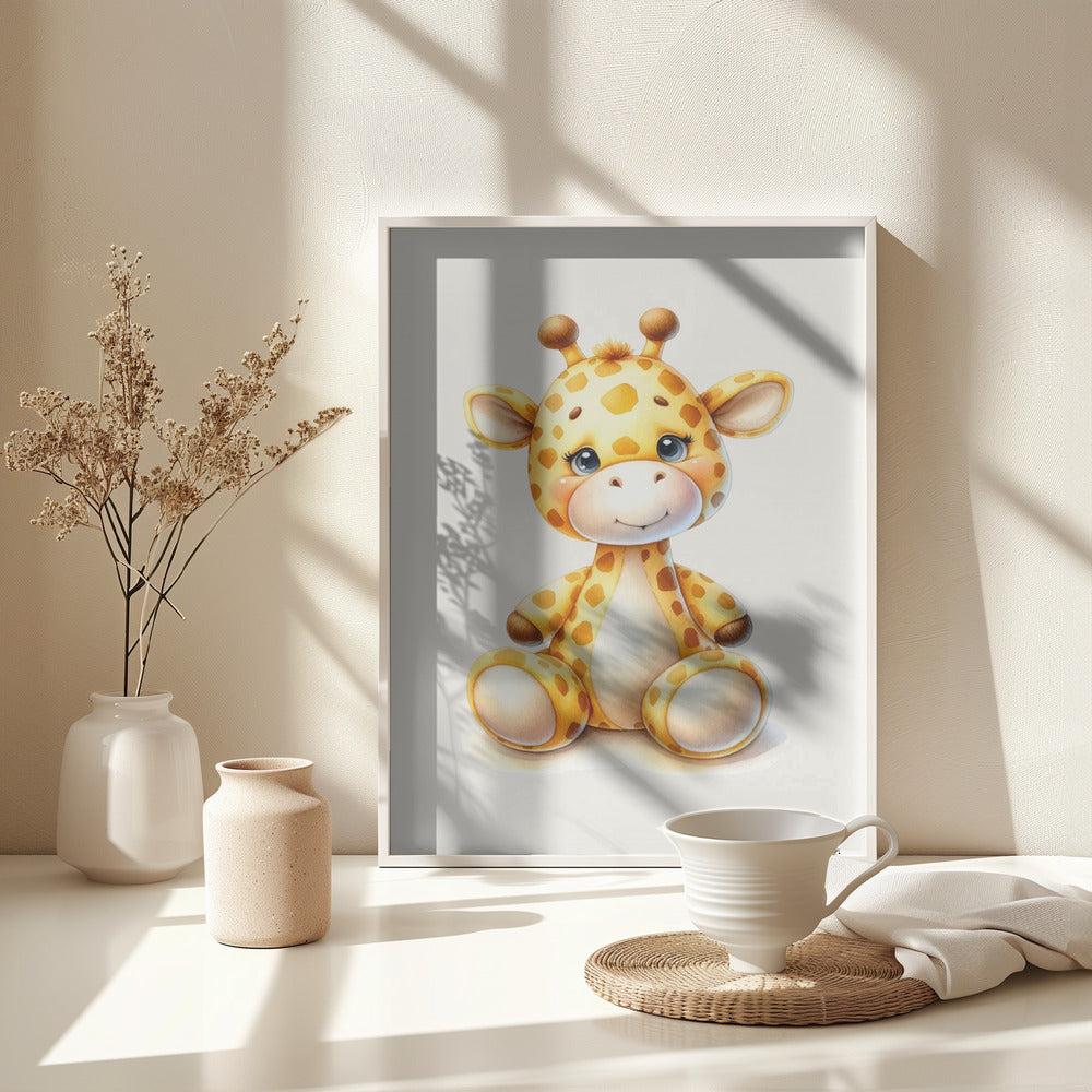 Giraffe - Poster / Art Print - interiör