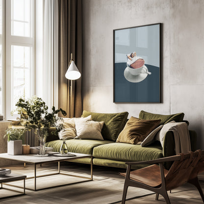 Morning rituals - Poster / Art Print - interiör