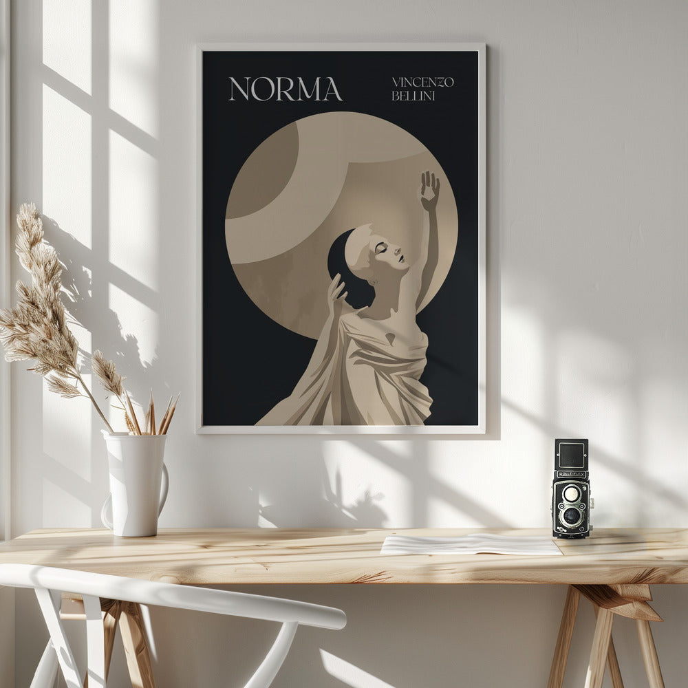 Norma - Poster / Art Print - interiör