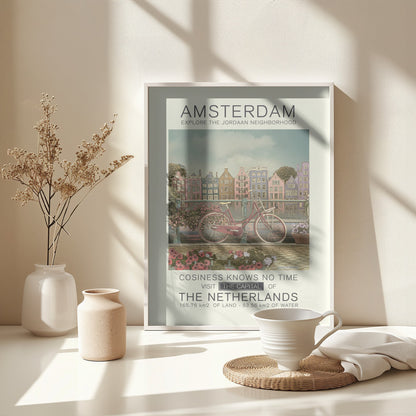 Amsterdam print - Poster / Art Print - interiör