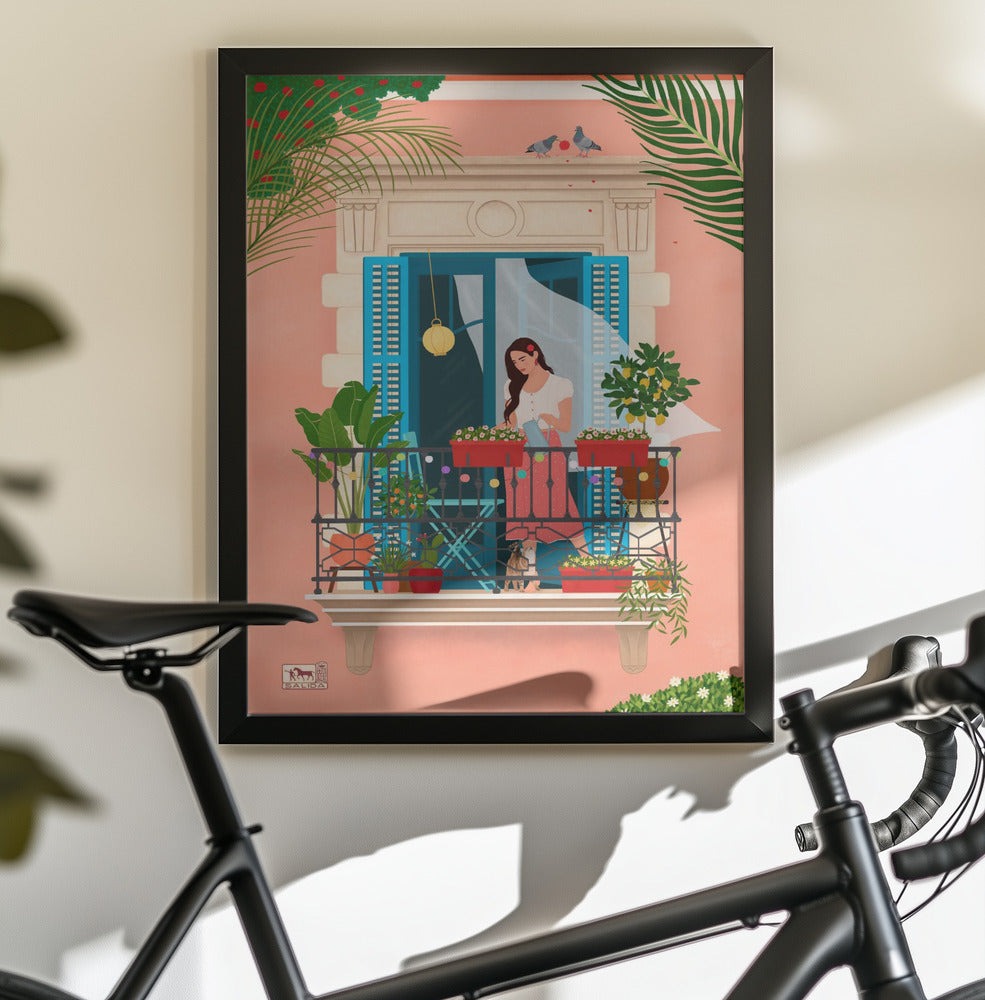 Barcelona - Poster / Art Print - interiör