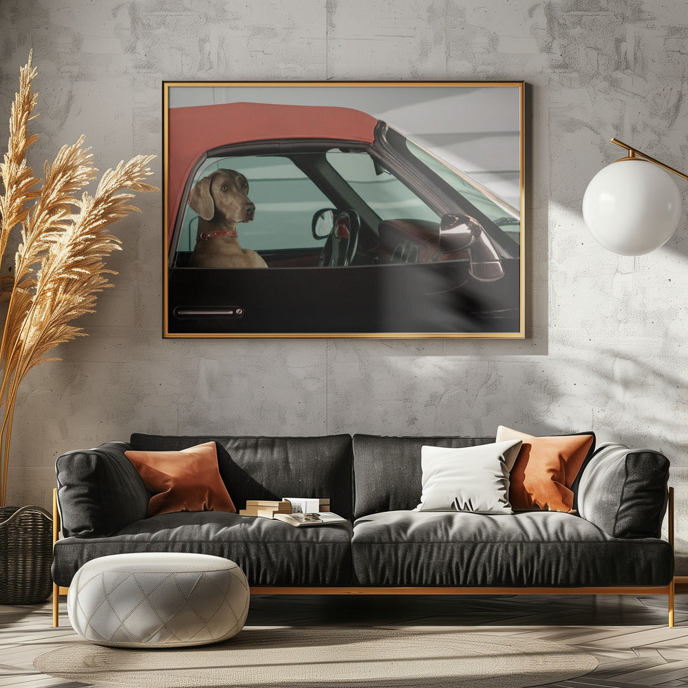 lady - Poster / Art Print - interiör