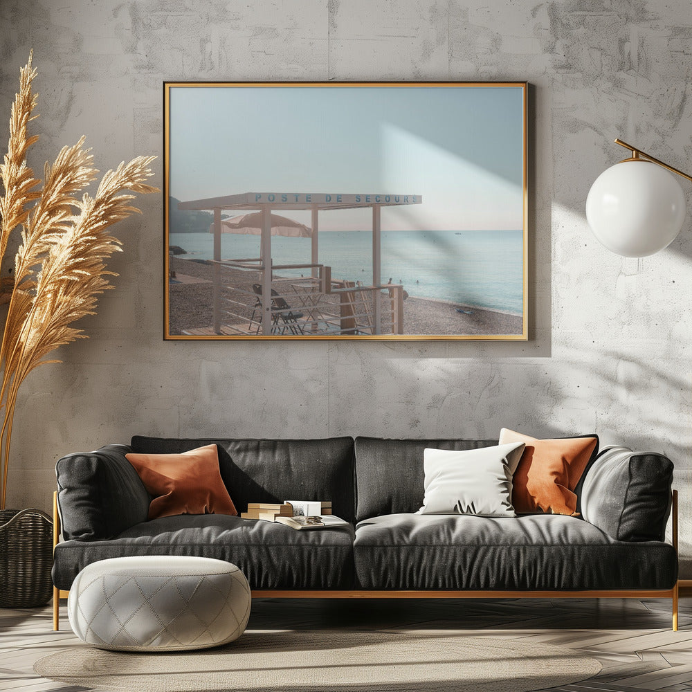 Riviera Beach - Poster / Art Print - interiör