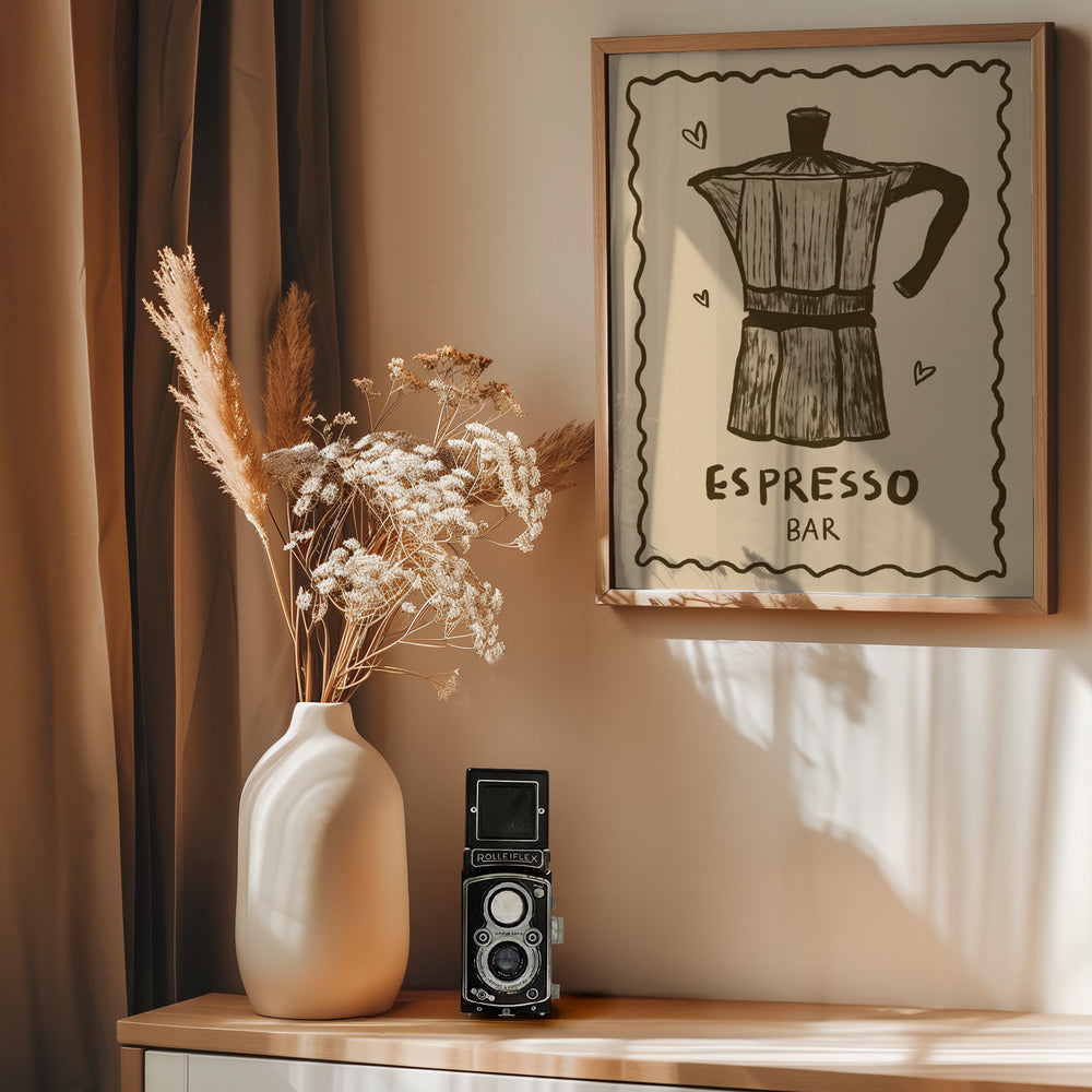 Espresso - Poster / Art Print - interiör
