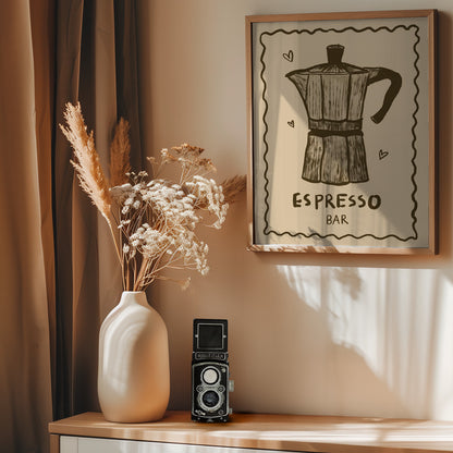 Espresso - Poster / Art Print - interiör