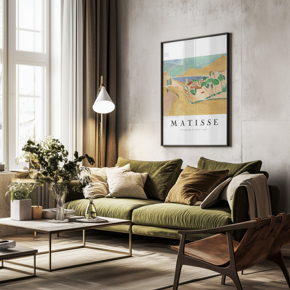 Collioure En Aout - Poster / Art Print - interiör