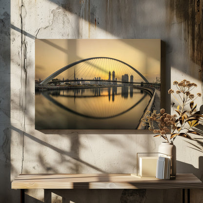 Dubai Water Canal - Poster / Art Print - interiör