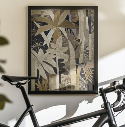 Bamboo Jungle - Poster / Art Print - interiör
