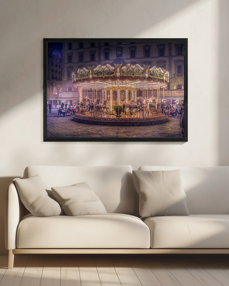 Carousel - Poster / Art Print - interiör