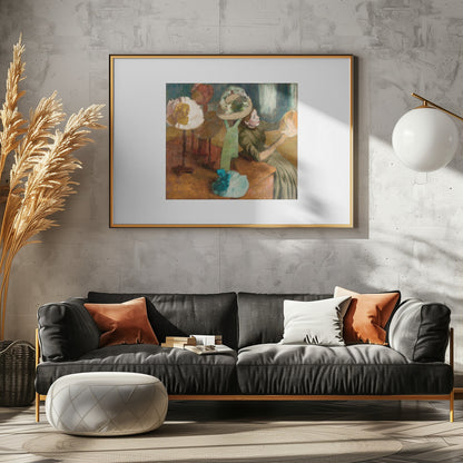 The Millinery Shop - Poster / Art Print - interiör