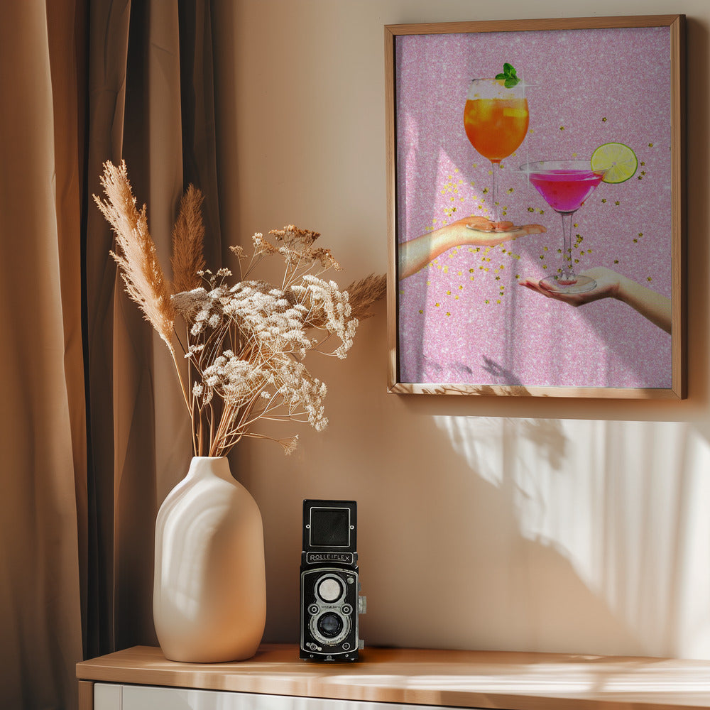 Cocktail Party - Poster / Art Print - interiör