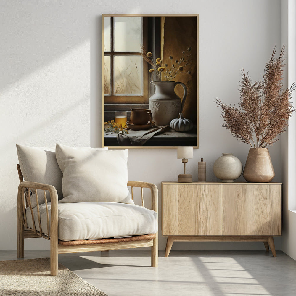 Still Life Impressions No 7 - Poster / Art Print - interiör