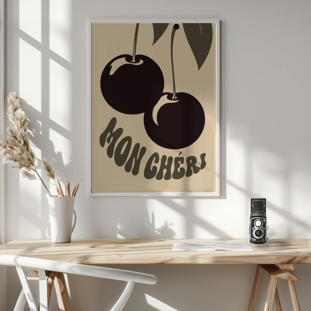 Mon Cheri - Poster / Art Print - interiör