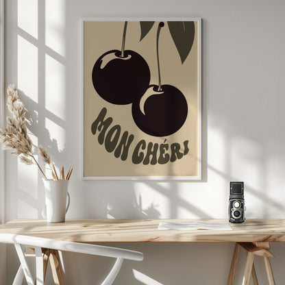 Mon Cheri - Poster / Art Print - interiör