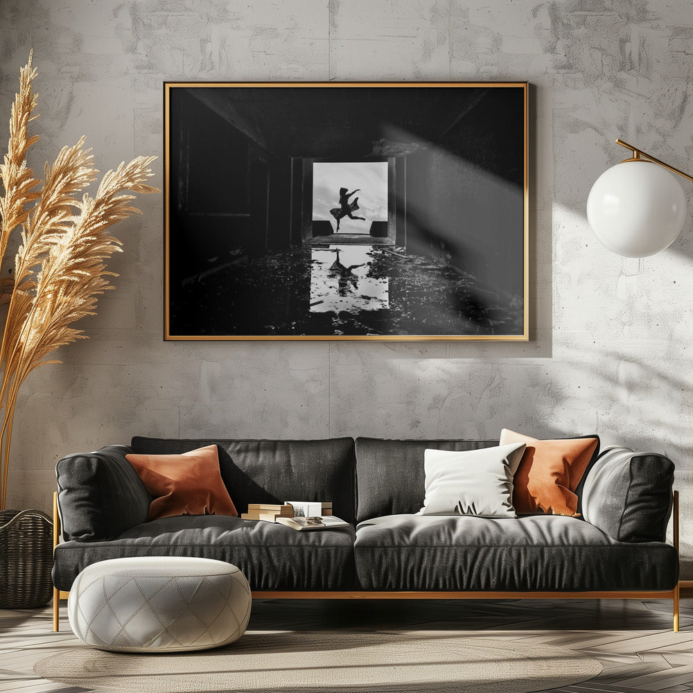 I believe I can fly - Poster / Art Print - interiör