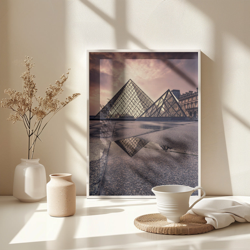 Triangular value - Poster / Art Print - interiör