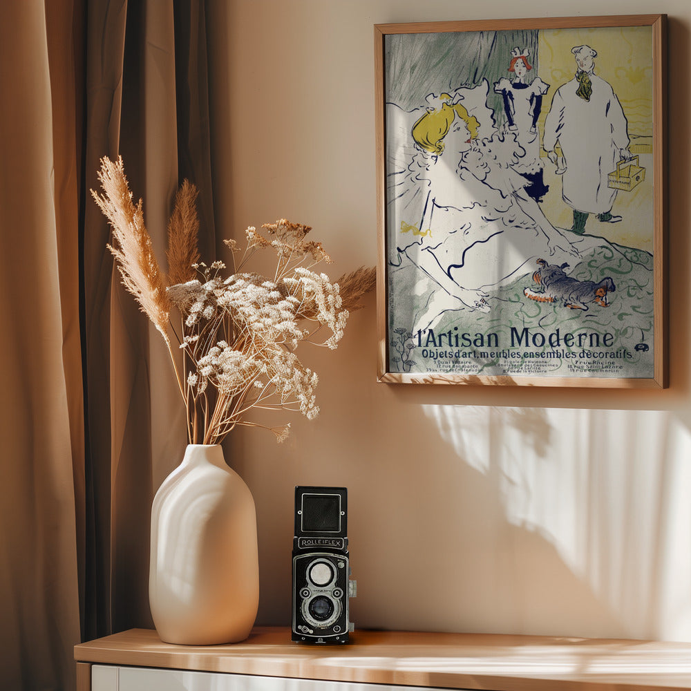 L'artisan Moderne (1896) - Poster / Art Print - interiör