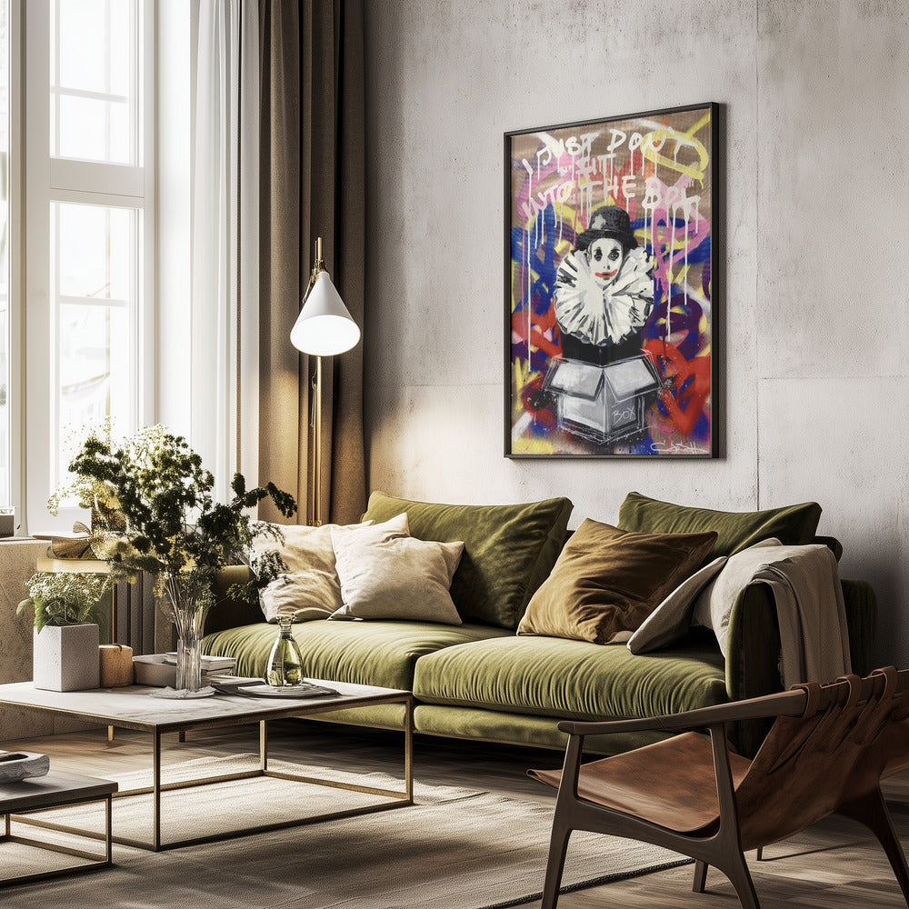 The Box - Breaking Boundaries - Poster / Art Print - interiör