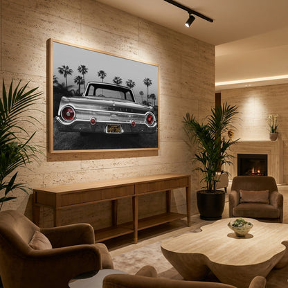 Ford Galaxie 500XL - Poster / Art Print - interiör