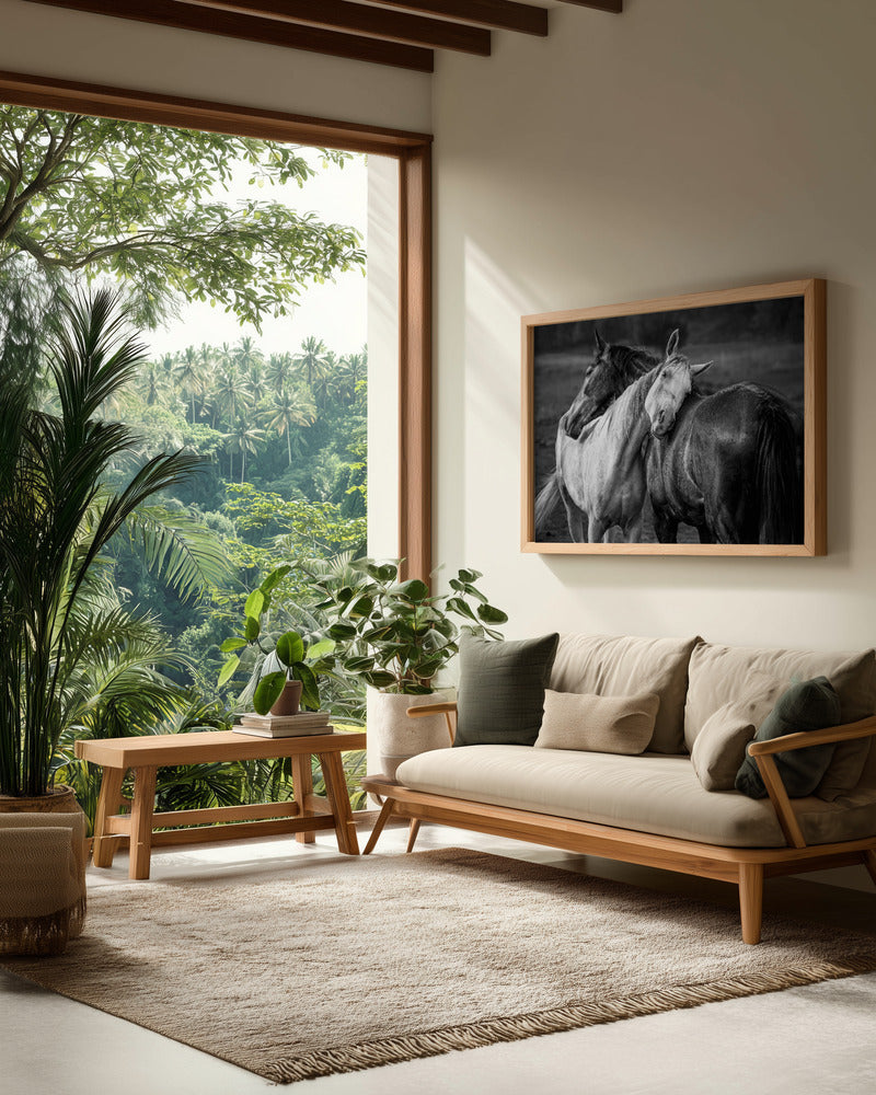 Warm rain - Poster / Art Print - interiör