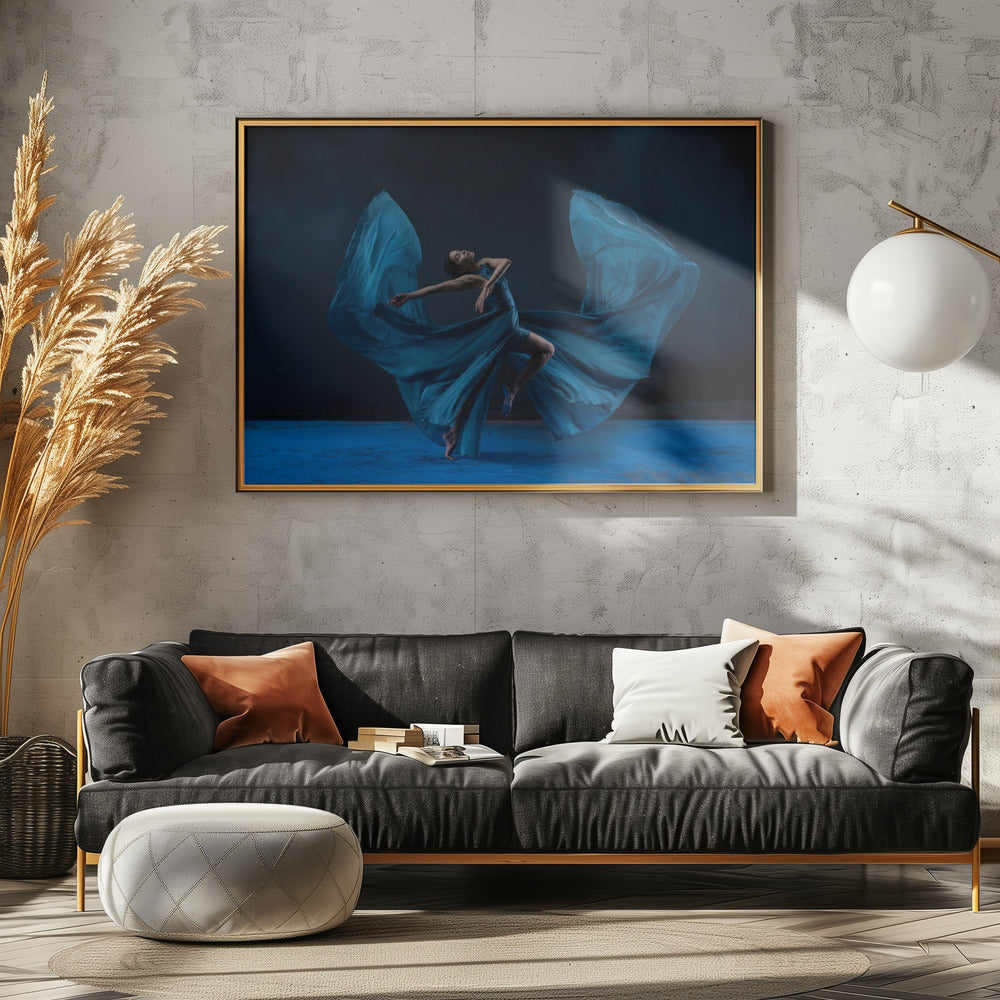 Butterfly Wardrobe - Poster / Art Print - interiör