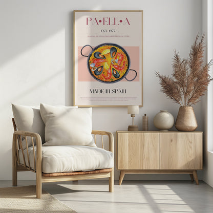 Paealla - Poster / Art Print - interiör