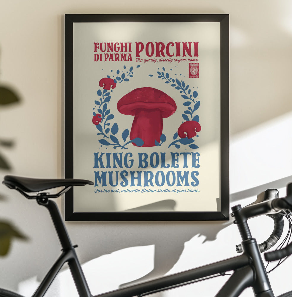 Porcini kitchen print - Poster / Art Print - interiör