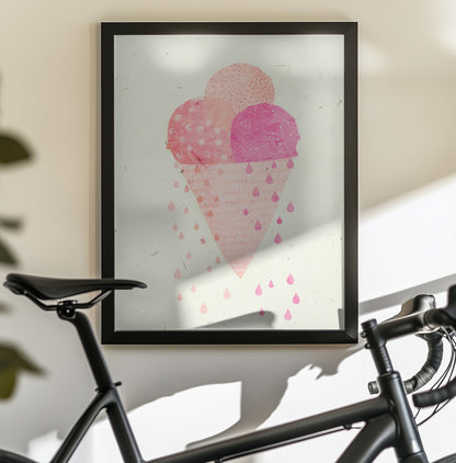 Yummy Ice - Poster / Art Print - interiör