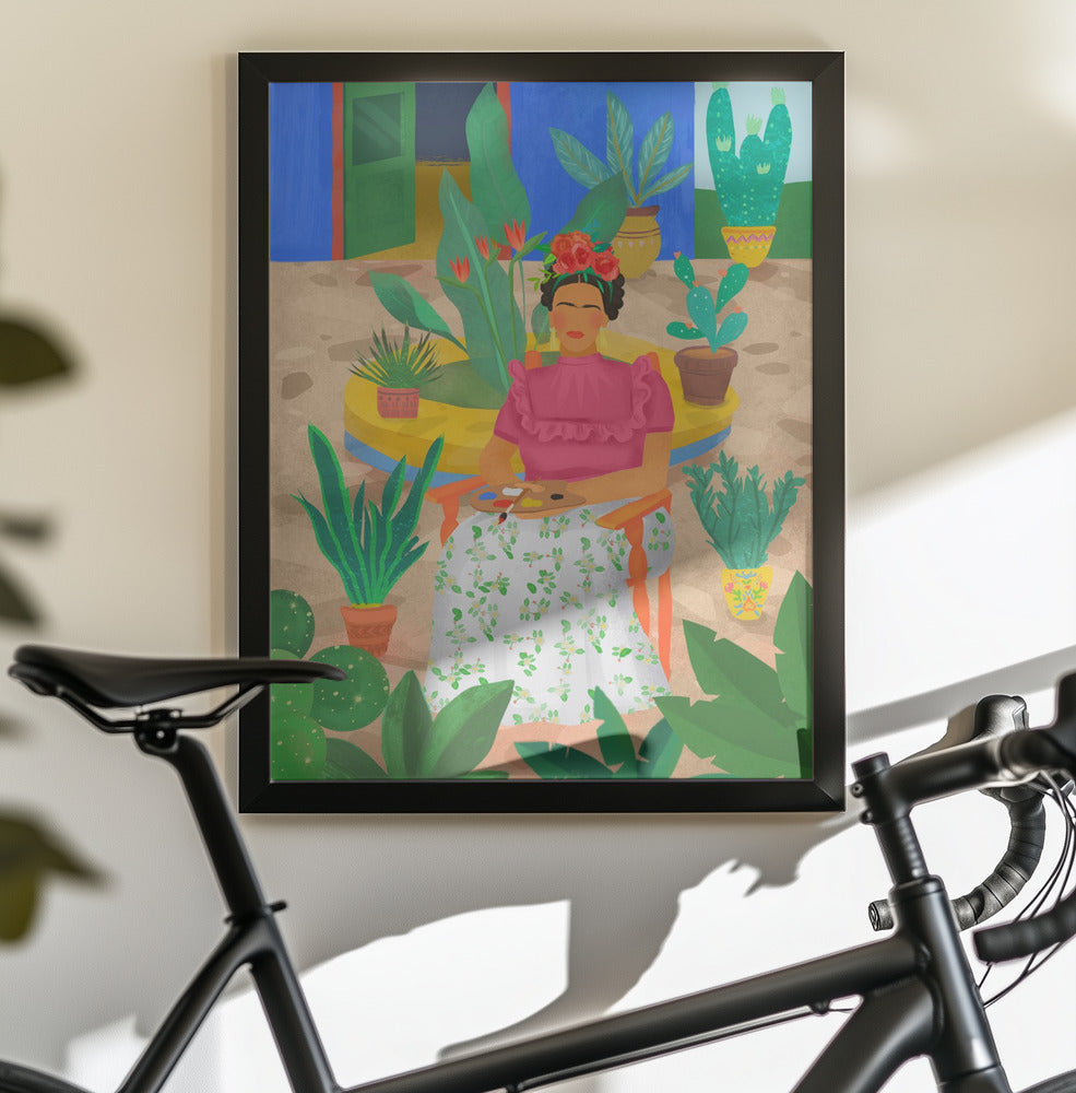 Frida - Poster / Art Print - interiör