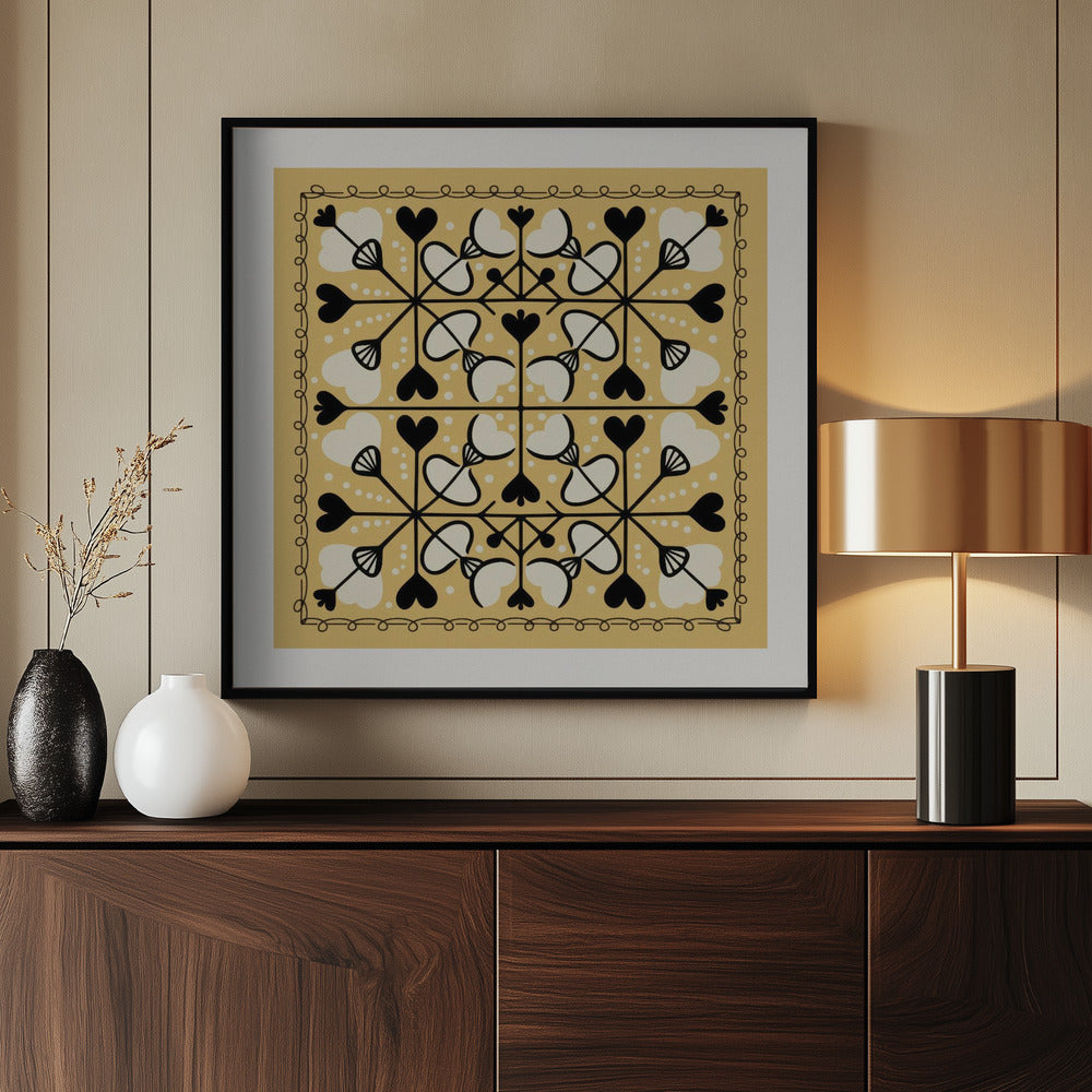 Some Kind of Floral - Poster / Art Print - interiör