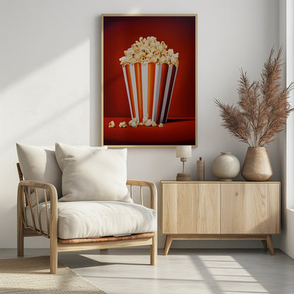 Popcorn - Poster / Art Print - interiör