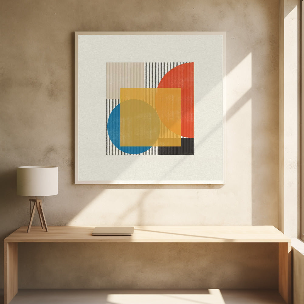 Midcentury Modern Object No2 - Poster / Art Print - interiör