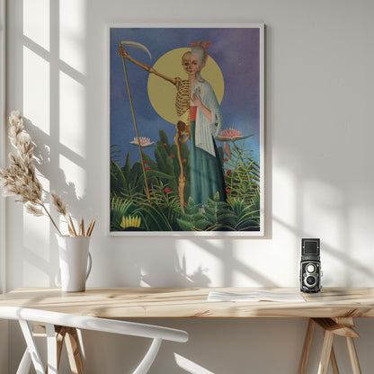 Life and Death - Poster / Art Print - interiör