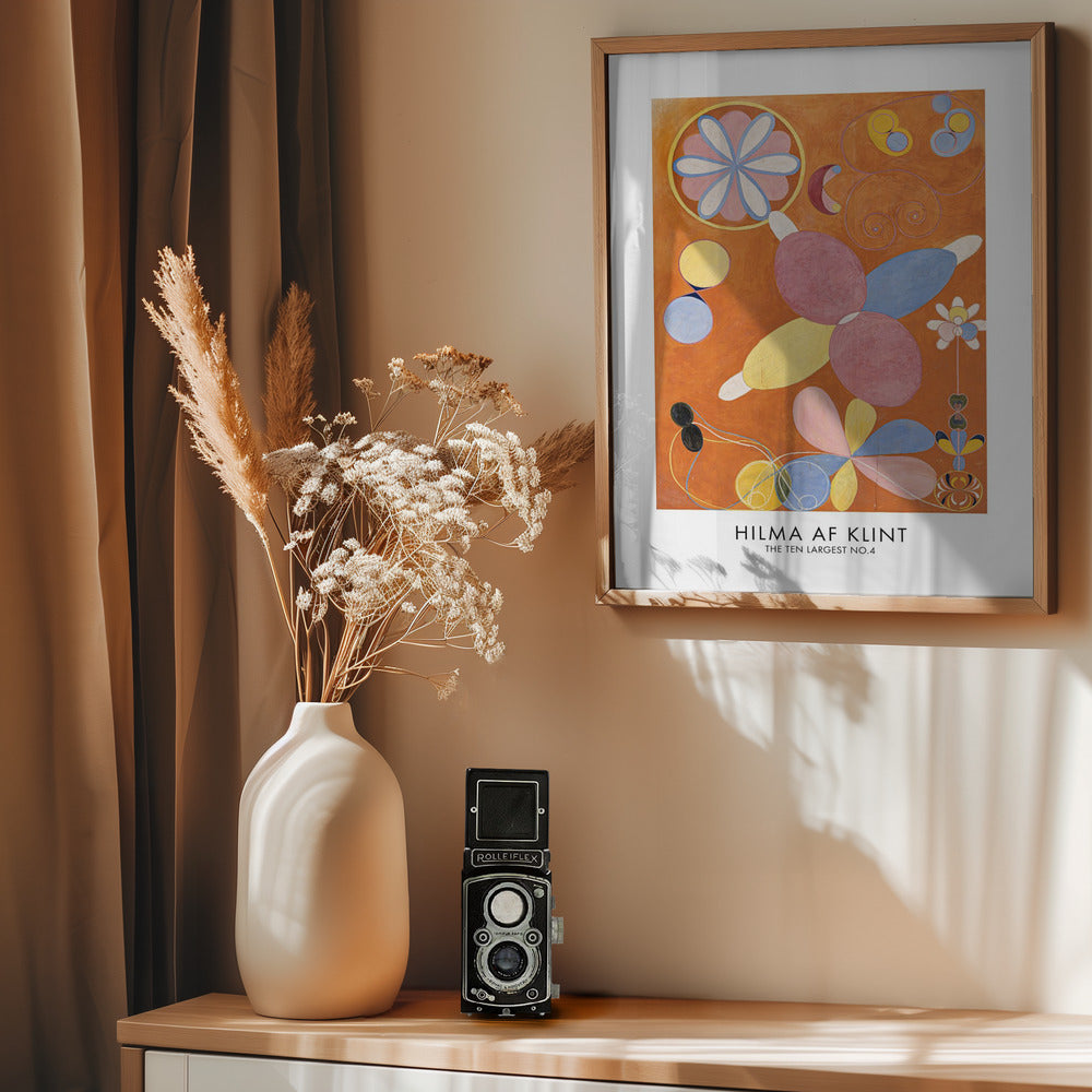 The Ten Largest No.4 Poster - Poster / Art Print - interiör