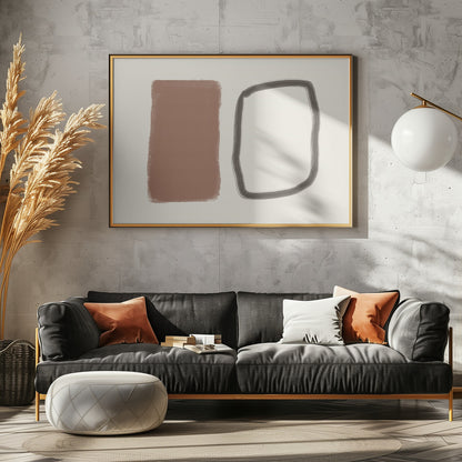 Time and Distance - Poster / Art Print - interiör