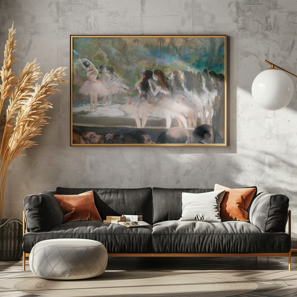 Ballet At the Paris Opéra - Poster / Art Print - interiör