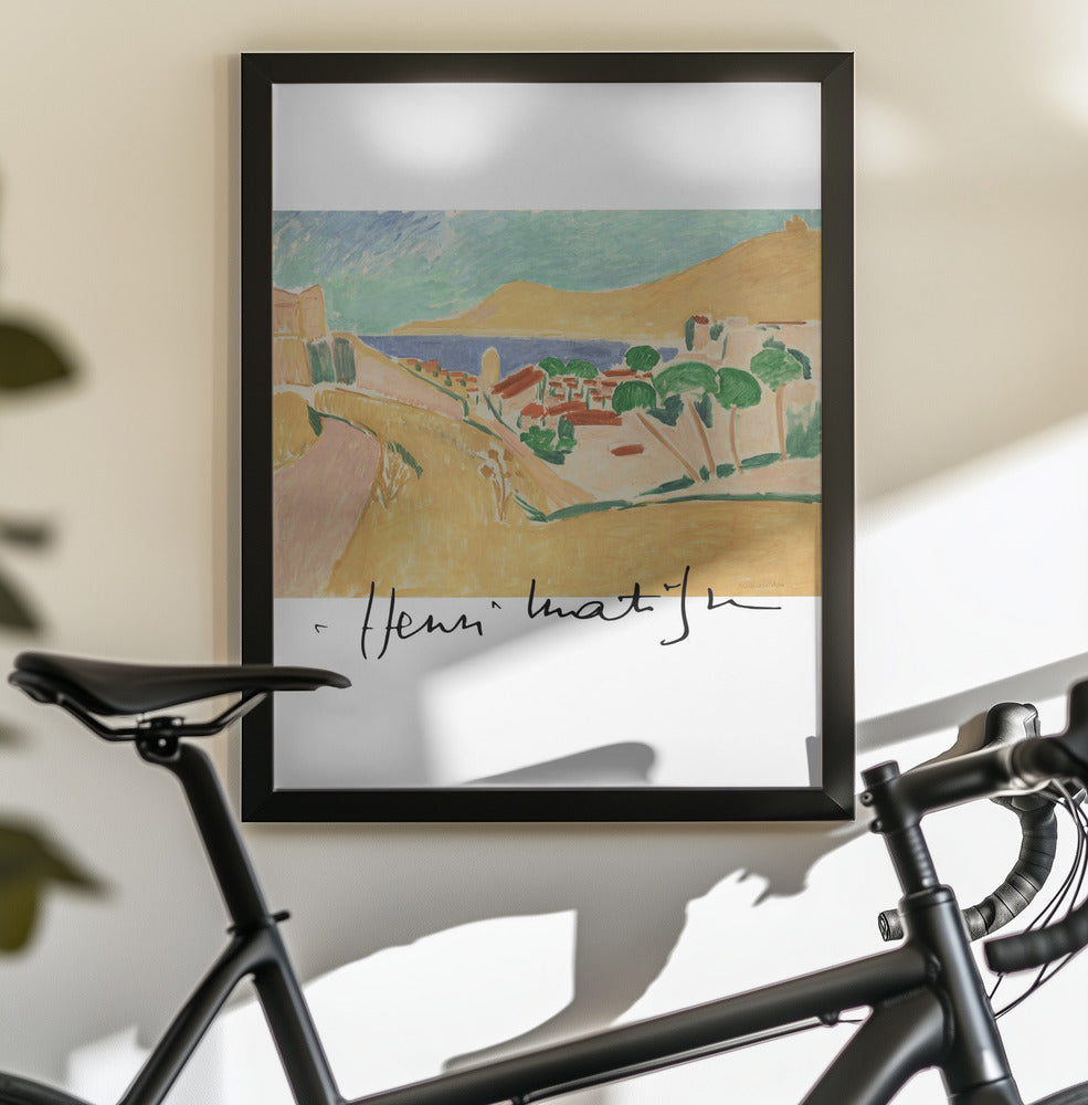 Collioure En Aout - Poster / Art Print - interiör