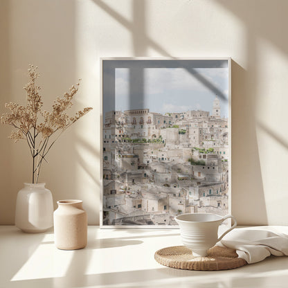 Matera city #3 - Poster / Art Print - interiör