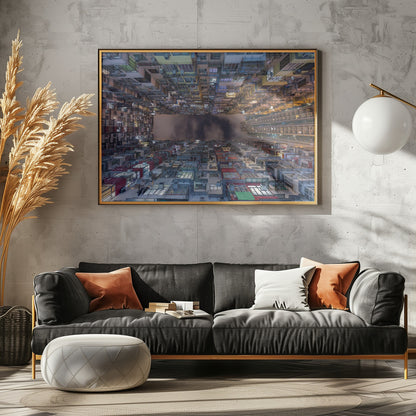 Monster Building - Poster / Art Print - interiör