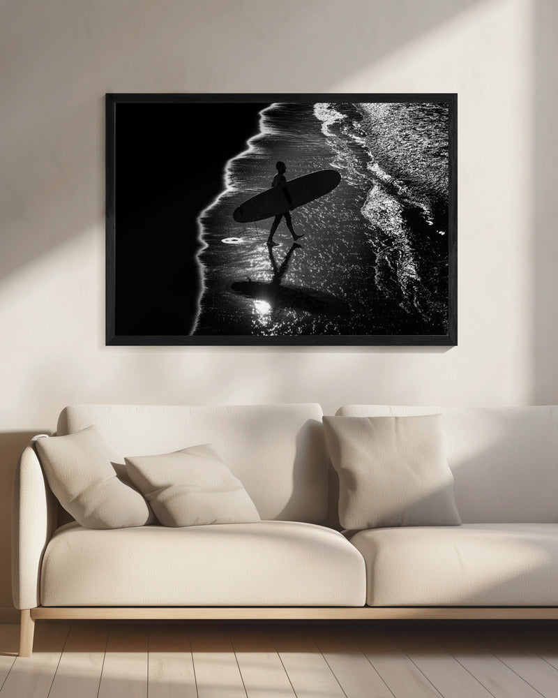Surf 9 - Poster / Art Print - interiör