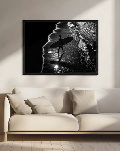 Surf 9 - Poster / Art Print - interiör