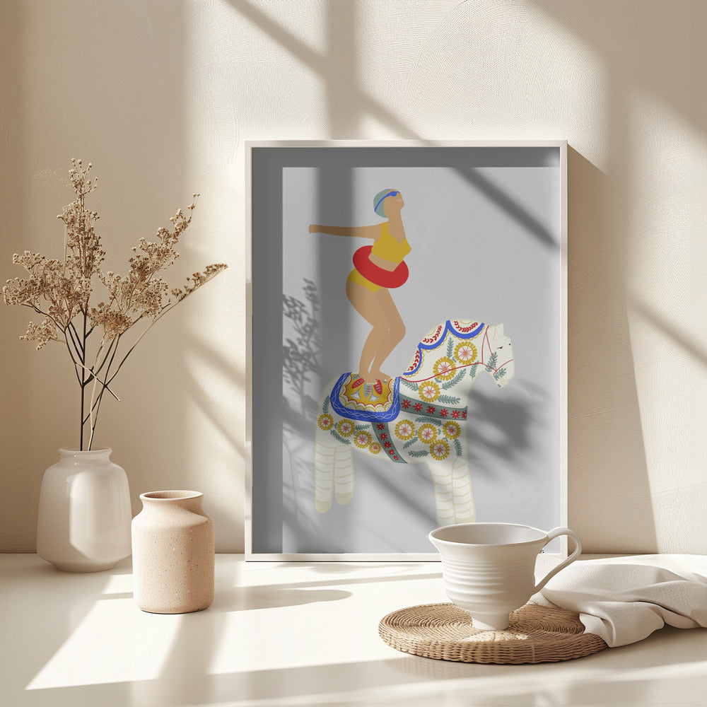 Little Pony - Poster / Art Print - interiör
