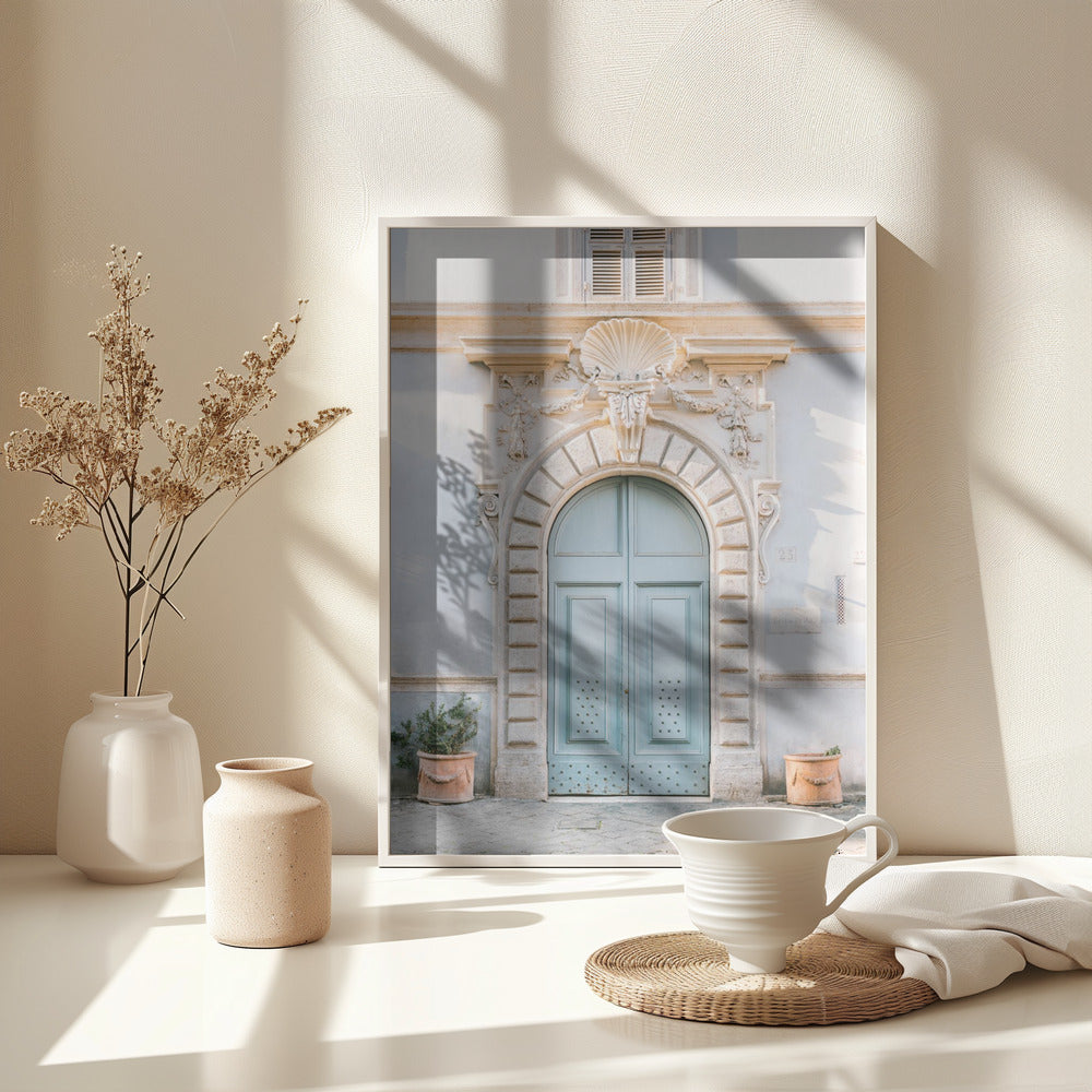 Blue tones of Rome - Italy travel photography - Poster / Art Print - interiör