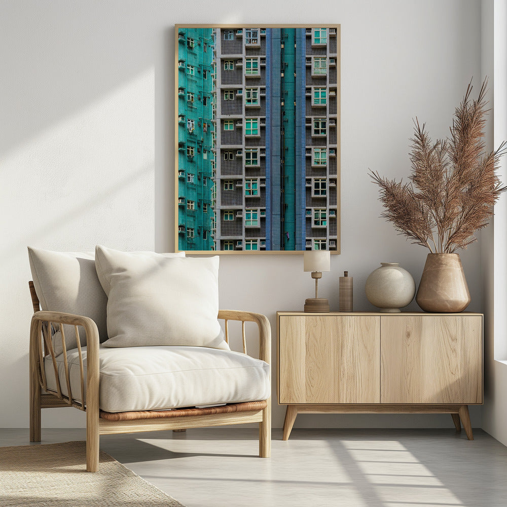 Fractions - Poster / Art Print - interiör