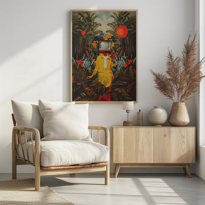 She Came From the Wilderness - Poster / Art Print - interiör