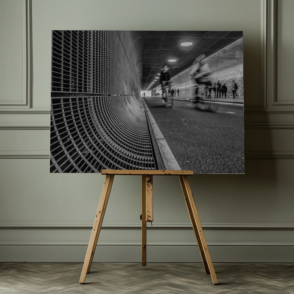 Cyclists - Poster / Art Print - interiör